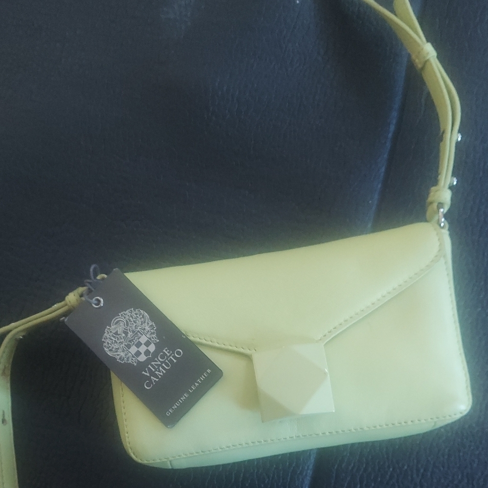 Vince Camuto Yellow Crossbody Bag